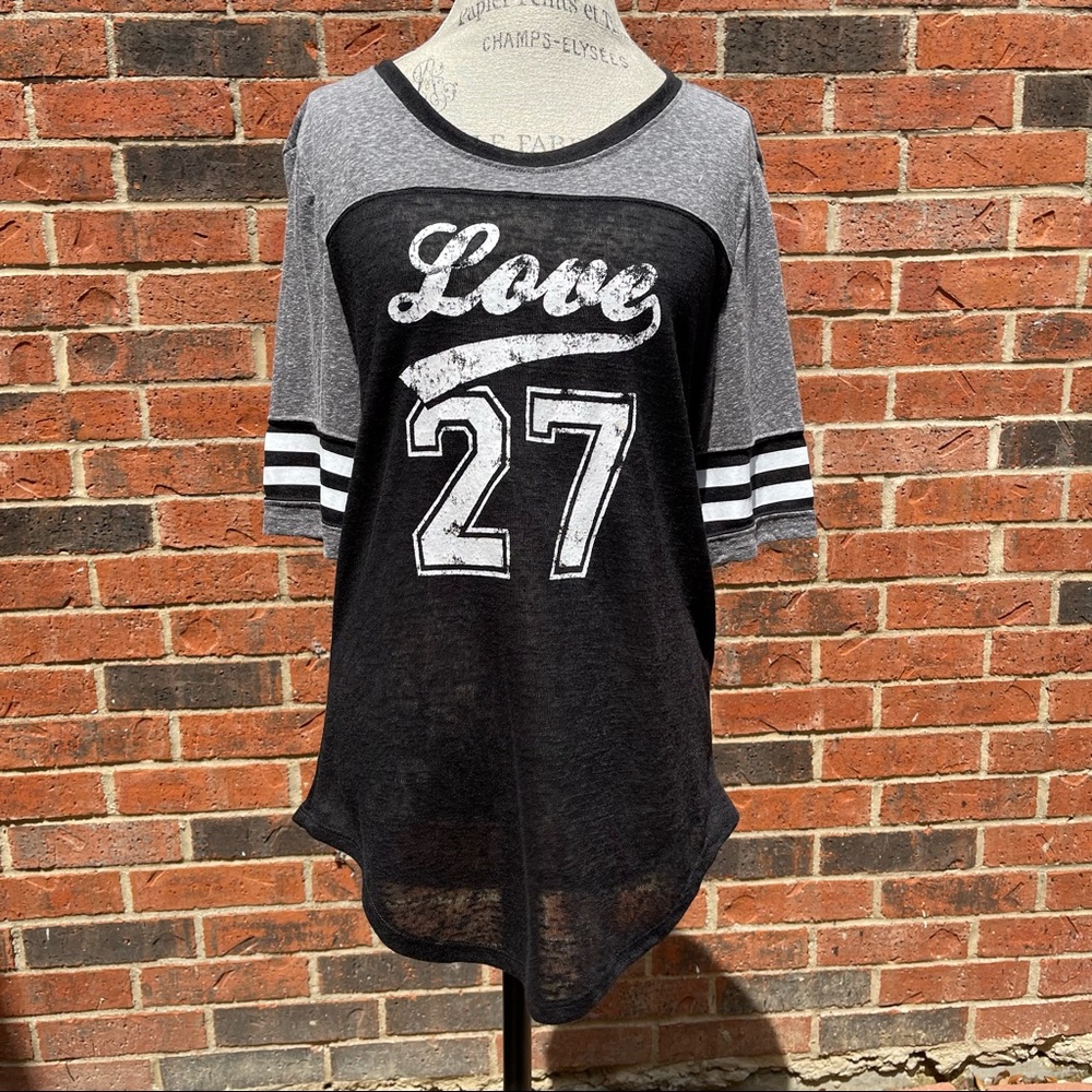 No Boundaries Juniors Soft Love 27 Short Sleeve T Shirt